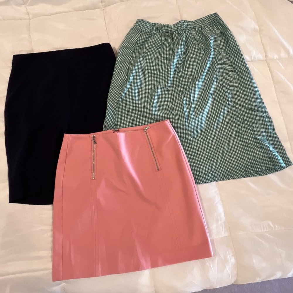 Preppy skirts bundle - J.Crew, Banana Republic, LOFT